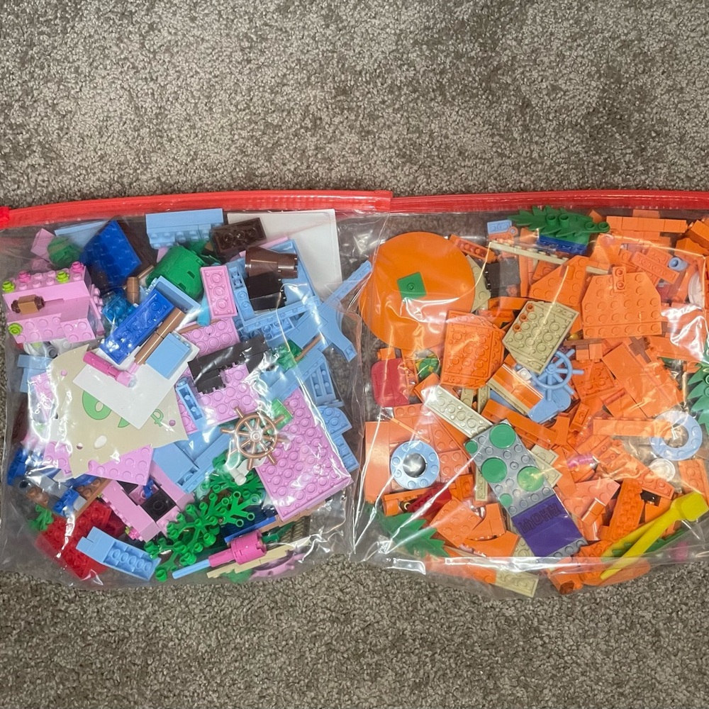 Lego Lot- SpongeBob Set Lot, 2 Bags